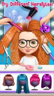 Скачать взломанную Sweet Baby Girl Beauty Salon 3 - Hair, Nails & Spa (Бесконечные монеты) версия 3.0.10 apk на Андроид