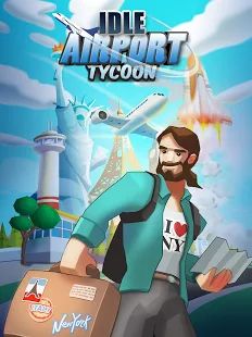 Скачать взломанную Idle Airport Tycoon - Игра Аэропорт (Много денег) версия 1.3.0 apk на Андроид