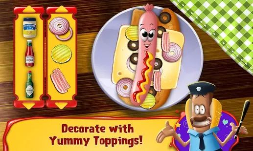 Скачать взломанную Hot Dog Hero - Crazy Chef (Бесконечные монеты) версия 1.0.8 apk на Андроид