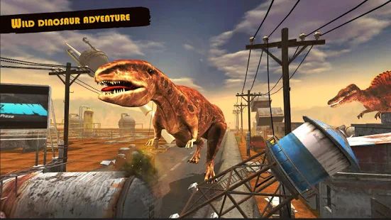 Скачать взломанную Dinosaur Games Simulator 2019 (Много денег) версия Зависит от устройства apk на Андроид