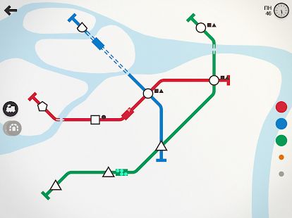 Скачать взломанную Mini Metro (Открыты уровни) версия Зависит от устройства apk на Андроид