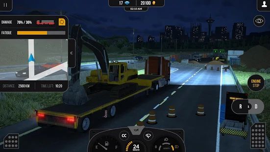 Скачать взломанную Truck Simulator PRO 2 (Открыты уровни) версия 1.6 apk на Андроид