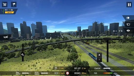 Скачать взломанную Train Simulator PRO 2018 (Бесконечные монеты) версия 1.3.7 apk на Андроид