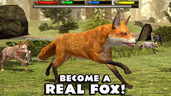 Скачать взломанную Ultimate Fox Simulator (Открыты уровни) версия Зависит от устройства apk на Андроид