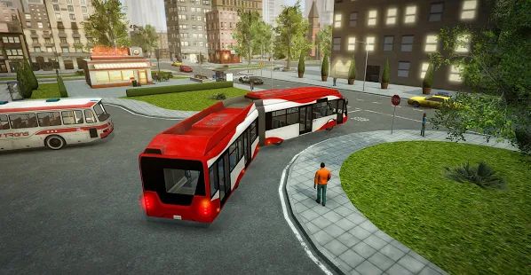 Скачать взломанную Bus Simulator PRO 2 (Много денег) версия 1.6.1 apk на Андроид