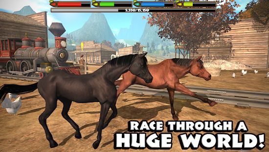 Скачать взломанную Ultimate Horse Simulator (Бесконечные монеты) версия Зависит от устройства apk на Андроид