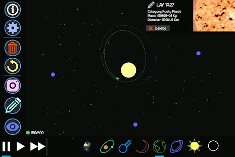 Скачать взломанную Planet Genesis 2 - 3D solar system sandbox (Открыты уровни) версия 1.2.2 apk на Андроид