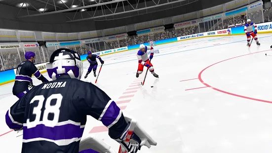 Скачать взломанную Hockey All Stars (Бесконечные монеты) версия 1.3.3.277 apk на Андроид
