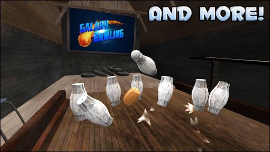 Скачать взломанную Боулинг Galaxy Bowling (Много денег) версия 12.73 apk на Андроид