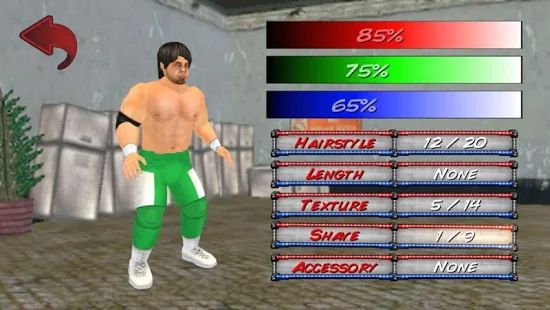 Скачать взломанную Wrestling Revolution 3D (Бесконечные монеты) версия 1.656 apk на Андроид