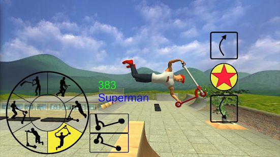 Скачать взломанную Scooter Freestyle Extreme 3D (Бесконечные монеты) версия 1.64 apk на Андроид