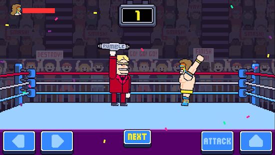 Скачать взломанную Rowdy Wrestling (Открыты уровни) версия 1.1.3 apk на Андроид