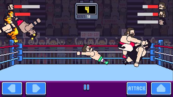 Скачать взломанную Rowdy Wrestling (Открыты уровни) версия 1.1.3 apk на Андроид