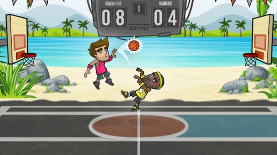 Скачать взломанную Basketball Battle (Баскетбол) (Много денег) версия 2.1.20 apk на Андроид