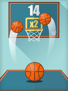 Скачать взломанную Basketball FRVR - Стреляйте обручем и слэм данк! (Бесконечные монеты) версия 2.3.2 apk на Андроид