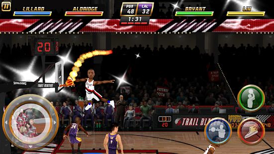 Скачать взломанную NBA JAM by EA SPORTS™ (Много денег) версия 04.00.80 apk на Андроид