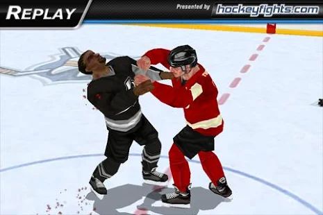 Скачать взломанную Hockey Fight Pro (Много денег) версия Зависит от устройства apk на Андроид