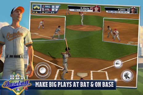 Скачать взломанную R.B.I. Baseball 14 (Много денег) версия 1.0 apk на Андроид
