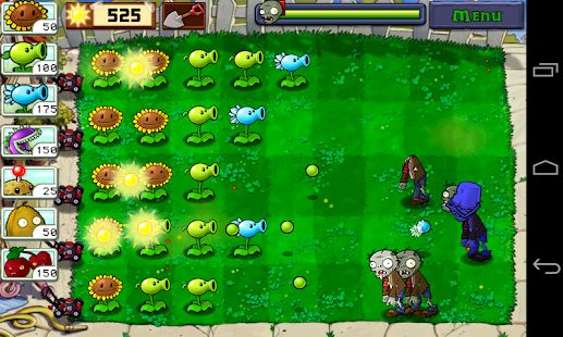 Скачать взломанную Plants vs. Zombies FREE (Много денег) версия 2.9.04 apk на Андроид