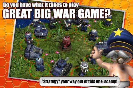 Скачать взломанную Great Big War Game (Много денег) версия 1.5.3 apk на Андроид