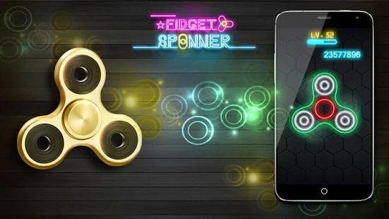 Скачать взломанную Спиннер - Fidget Spinner (Открыты уровни) версия 1.12.5.1 apk на Андроид