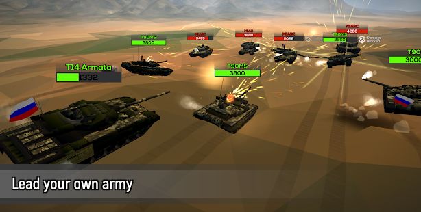 Скачать взломанную Poly Tank 2: Battle Sandbox (Много денег) версия 1.4.6a apk на Андроид
