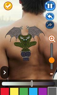 Скачать взломанную Мастер татуировщик (Открыты уровни) версия Зависит от устройства apk на Андроид