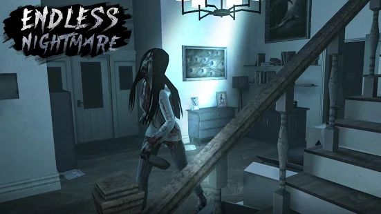 Скачать взломанную Endless Nightmare: 3D Creepy & Scary Horror Game (Бесконечные монеты) версия 1.0.7 apk на Андроид