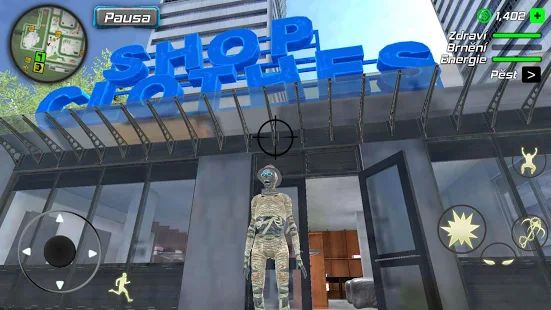 Скачать взломанную Rope Mummy Crime Simulator: Vegas Hero (Открыты уровни) версия 1.0.2 apk на Андроид