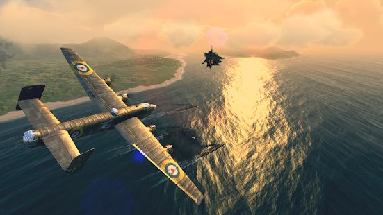 Скачать взломанную Warplanes: WW2 Dogfight (Много денег) версия 2.0 apk на Андроид