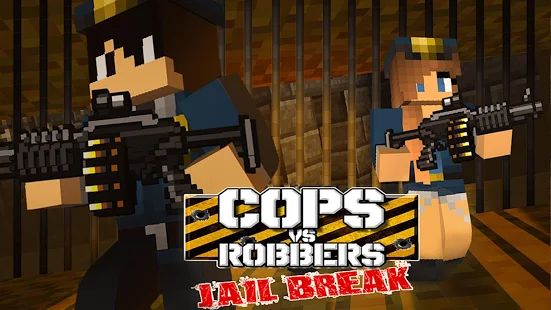 Скачать взломанную Cops Vs Robbers: Jailbreak (Открыты уровни) версия 1.96 apk на Андроид