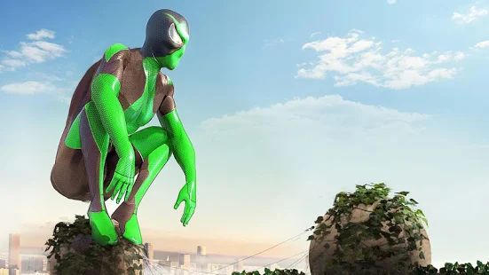 Скачать взломанную Rope Frog Ninja Hero - Strange Gangster Vegas (Бесконечные монеты) версия 1.3.3 apk на Андроид