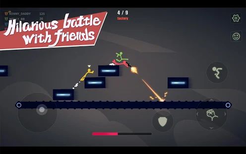 Скачать взломанную Stick Fight: The Game Mobile (Открыты уровни) версия 1.4.23.35816 apk на Андроид