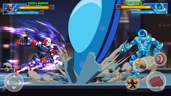 Скачать взломанную Robot Super: Hero Champions (Бесконечные монеты) версия 1.0.7 apk на Андроид