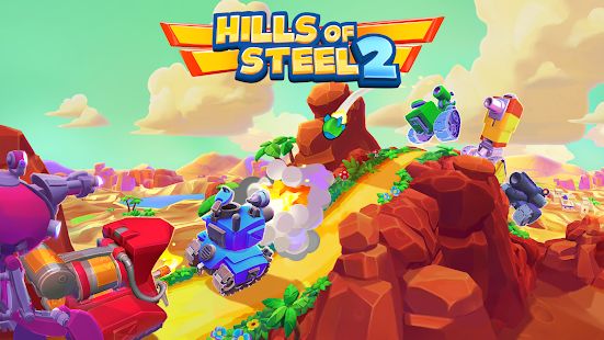 Скачать взломанную Hills of Steel 2 (Бесконечные монеты) версия 2.2.1 apk на Андроид