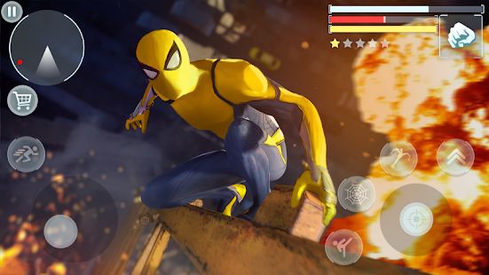 Скачать взломанную Spider Hero - Super Crime City Battle (Много денег) версия 1.0.6 apk на Андроид