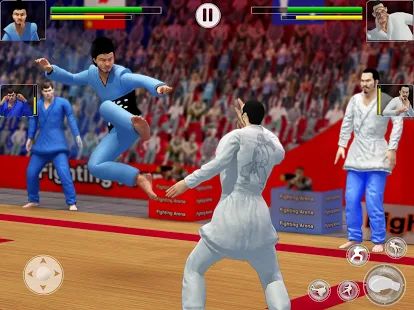 Скачать взломанную Tag Team Карате Борьба Игры: PRO Kung Fu Master (Бесконечные монеты) версия 2.2.3 apk на Андроид