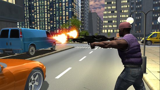Скачать взломанную Real Crime Simulator Grand City (Много денег) версия 1.1 apk на Андроид