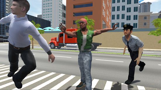 Скачать взломанную Real Crime Simulator Grand City (Много денег) версия 1.1 apk на Андроид