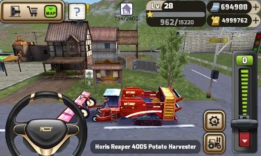 Скачать взломанную Симулятор фермера 3D (Бесконечные монеты) версия 1.0.3 apk на Андроид