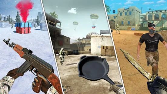Скачать взломанную FPS Free Offline стрелялки Игры Военные Игры 3D (Открыты уровни) версия 3.4 apk на Андроид