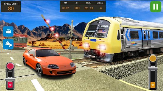 Скачать взломанную город поезд Водитель имитатор 2019 поезд игры (Много денег) версия 4.2 apk на Андроид