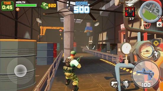 Скачать взломанную Gangster City- Open World Shooting Game 3D (Бесконечные монеты) версия 1.0.4 apk на Андроид