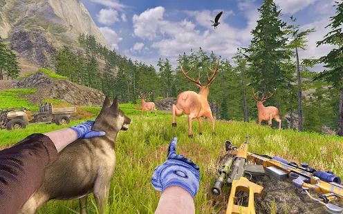 Скачать взломанную Дикий олень Охота: Животные Игры стрелялки (Бесконечные монеты) версия 1.0.29 apk на Андроид