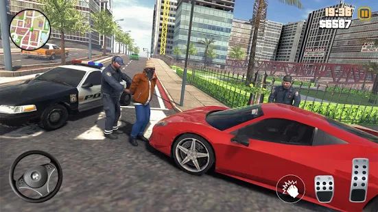 Скачать взломанную Grand Gangster Auto Crime - Theft Crime Simulator (Много денег) версия 1.1.5 apk на Андроид