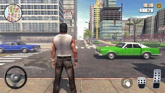 Скачать взломанную Grand Gangster Auto Crime - Theft Crime Simulator (Много денег) версия 1.1.5 apk на Андроид