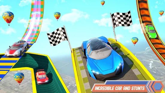 Скачать взломанную Superhero GT гоночный Машина Трюки: новый Машина (Много денег) версия 1.15 apk на Андроид