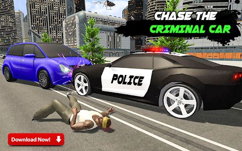 Скачать взломанную Шоссе Гонки на полицейской машине Скорая помощь (Открыты уровни) версия 1.1 apk на Андроид