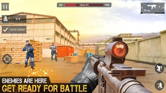 Скачать взломанную Anti Terrorism Shooter 2020 - Free Shooting Games (Открыты уровни) версия 3.3 apk на Андроид