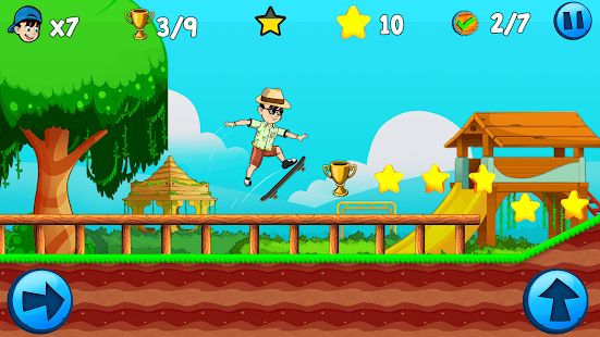 Скачать взломанную Skater Kid (Открыты уровни) версия 7.1.29.6 apk на Андроид